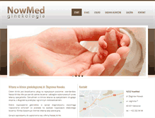 Tablet Screenshot of nowmed.pl